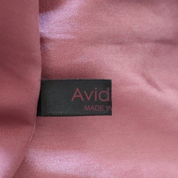 NWOT Avidlove Satin V-Neck XL Sleeveless Adjustable Strap Midi Layer Slip Dress - Picture 8 of 10